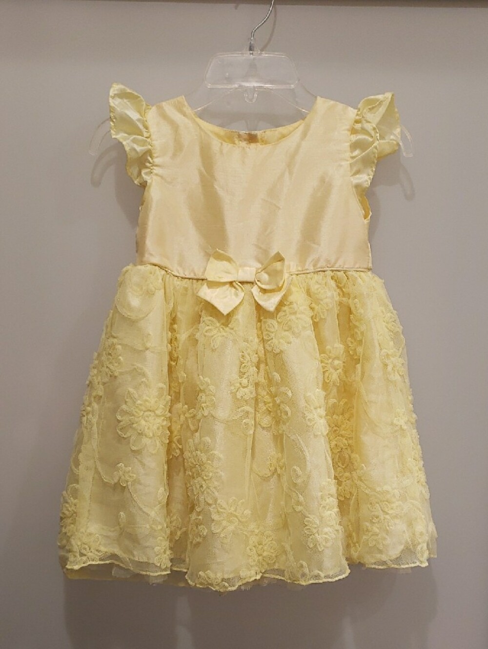 Yellow Lace Formal Dress 5T